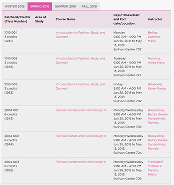芝加哥艺术学院时尚类专业留学课程 芝加哥艺术学院时尚类专业留学课程