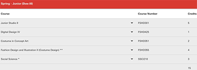 奥蒂斯艺术设计学院时尚类专业留学课程 奥蒂斯艺术设计学院时尚类专业留学课程