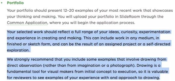 艺术专业出国作品集培训 艺术专业出国作品集培训
